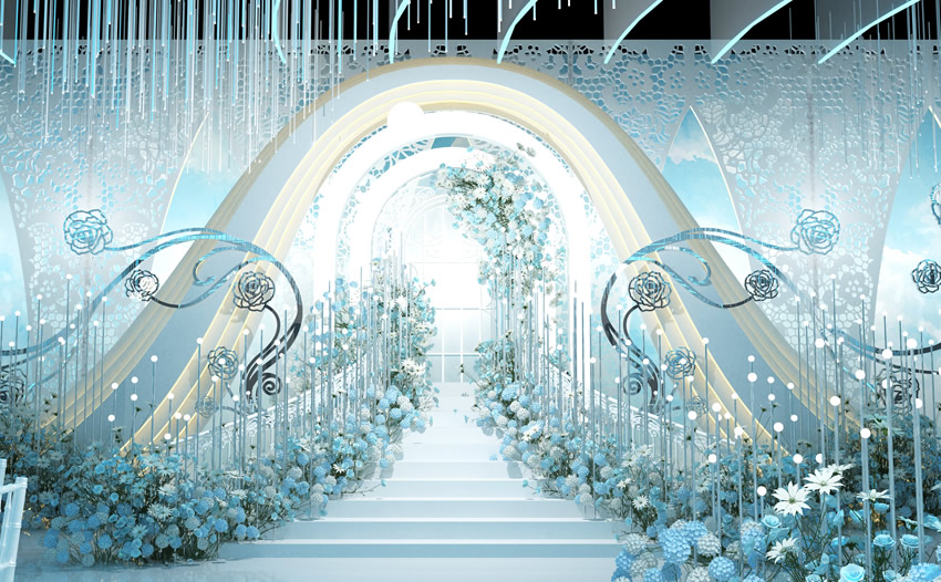 巴里坤釡香烙馍村水晶厅效果展示